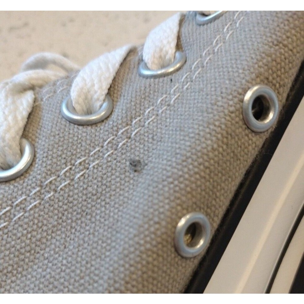 Converse Chuck Taylor All Star Low Top Sneakers in Taupe Gray and White - Picture 9 of 12